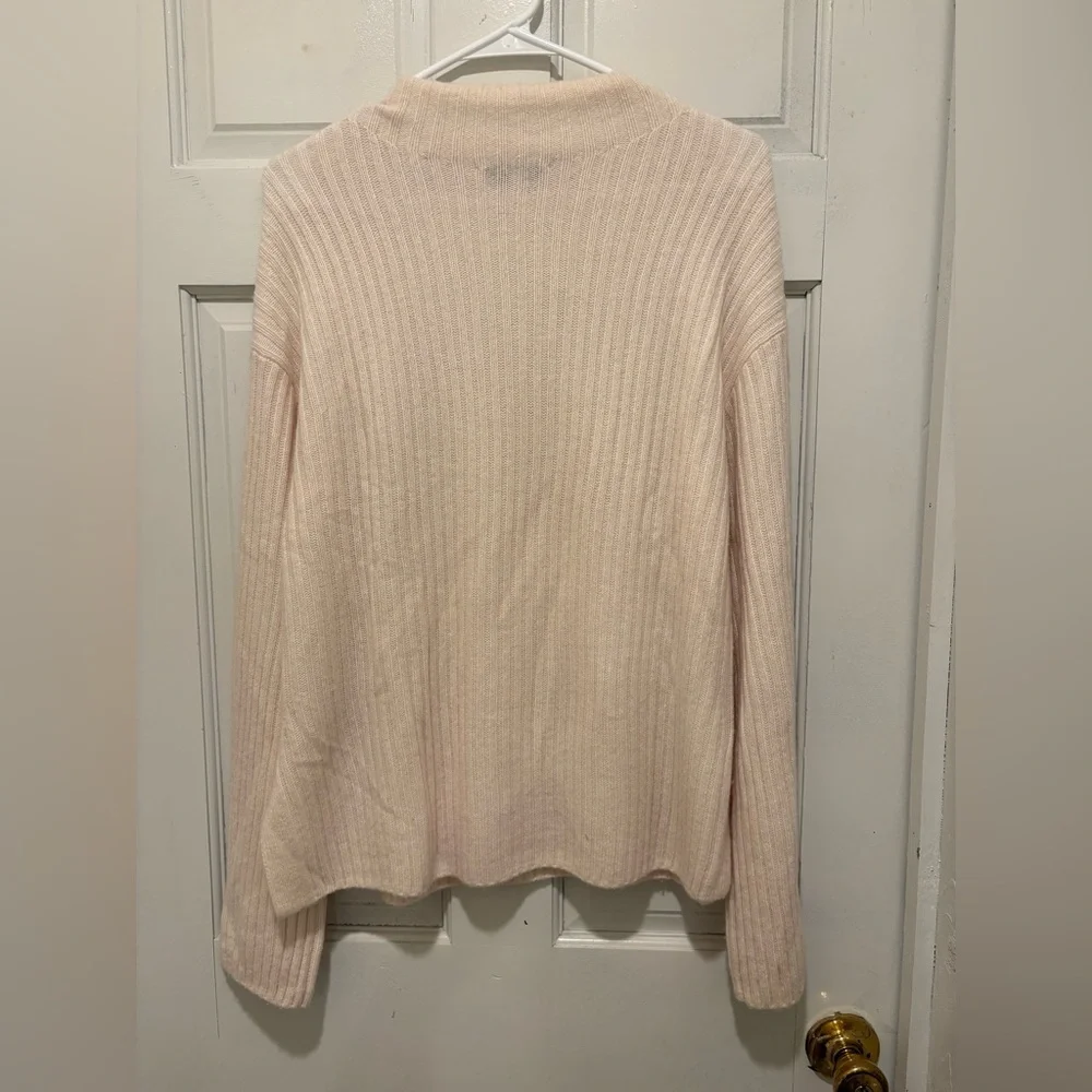 Vince Women's Wool Mock Neck Sweater - Picture 7 of 7